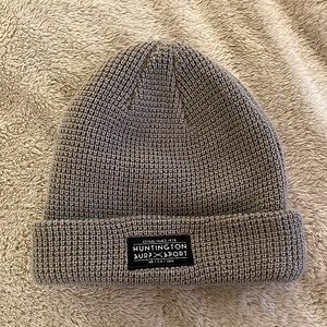 Huntington Surf & Sport HB, CA Gray Beanie